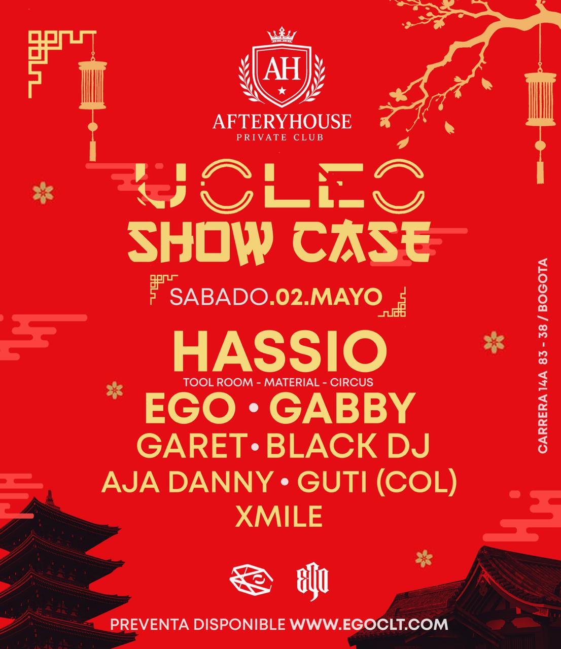 PREVENTA SHOW CASE / UCLEO MUSIC 02 DE MAYO 🏮